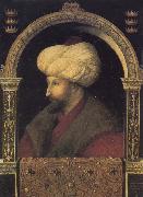 Portrait of the Ottoman sultan Mehmed the Conqueror, Gentile Bellini